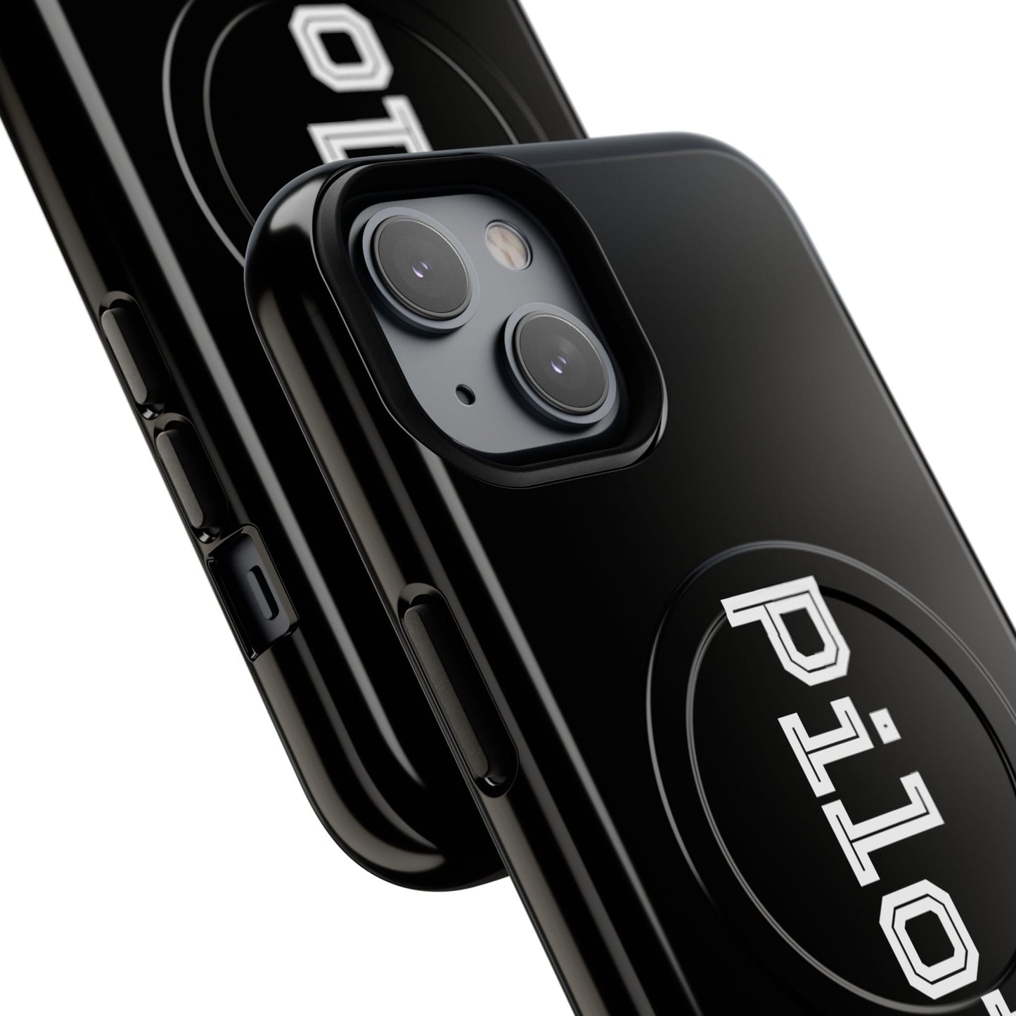 Tough Magnetic iPhone Cases Piloti in black Printify