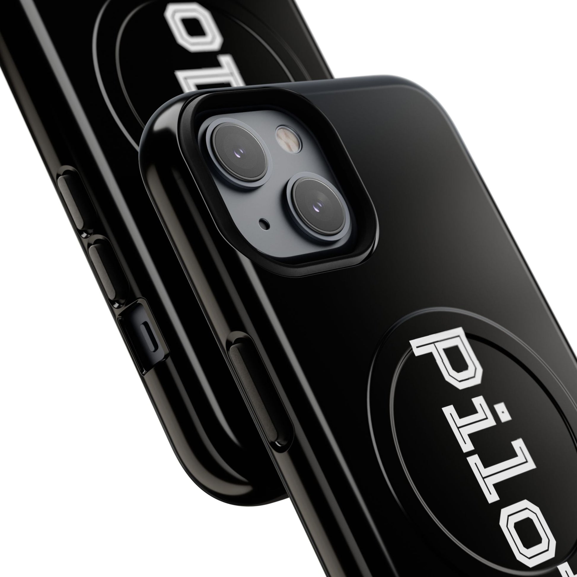 Tough Magnetic iPhone Cases Piloti in black Printify