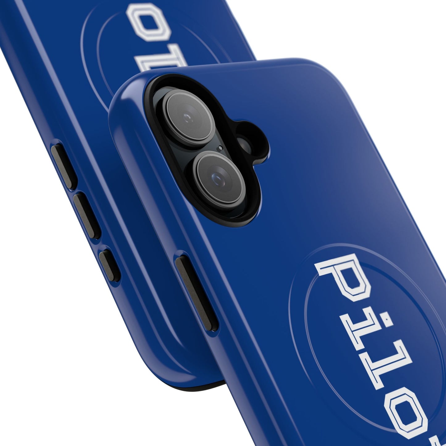 Tough Magnetic iPhone Cases Piloti in navy blue made in matt and gloss finish - UpNorth SPORTS