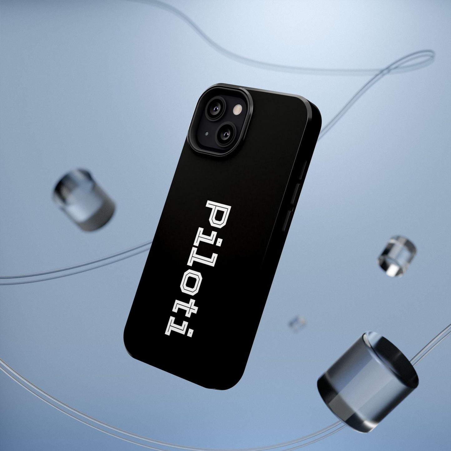 Impact-Resistant Smartphone Cases in black Printify
