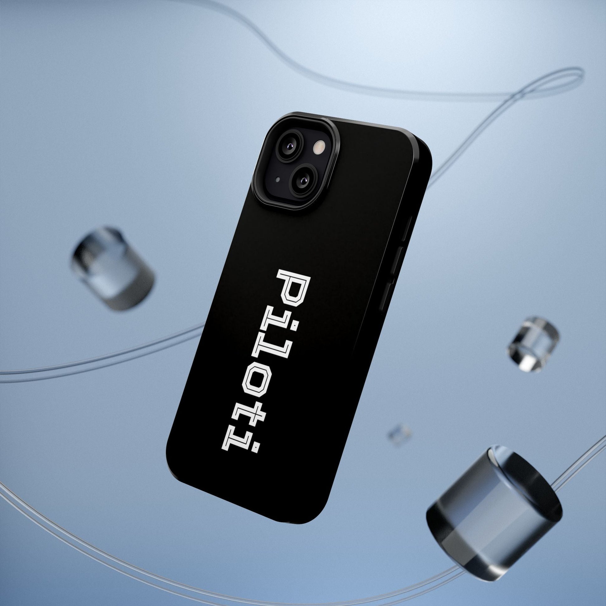 Impact-Resistant Smartphone Cases in black Printify