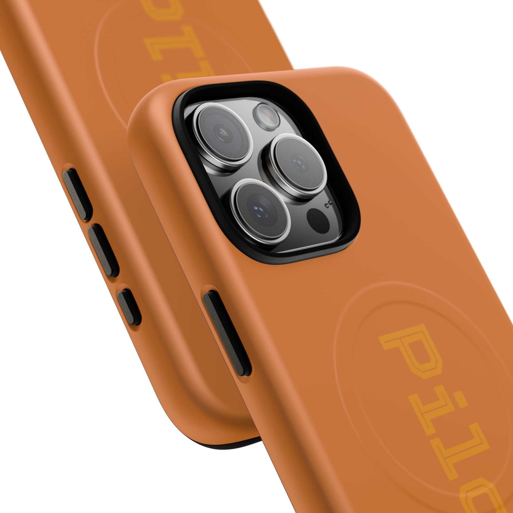 Tough Magnetic iPhone Cases Piloti in orange Printify
