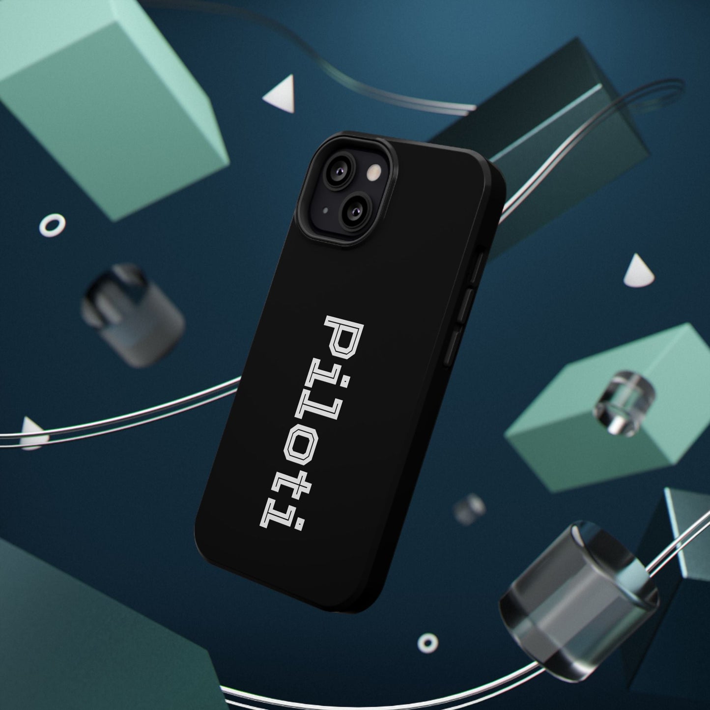 Impact-Resistant Smartphone Cases in black Printify