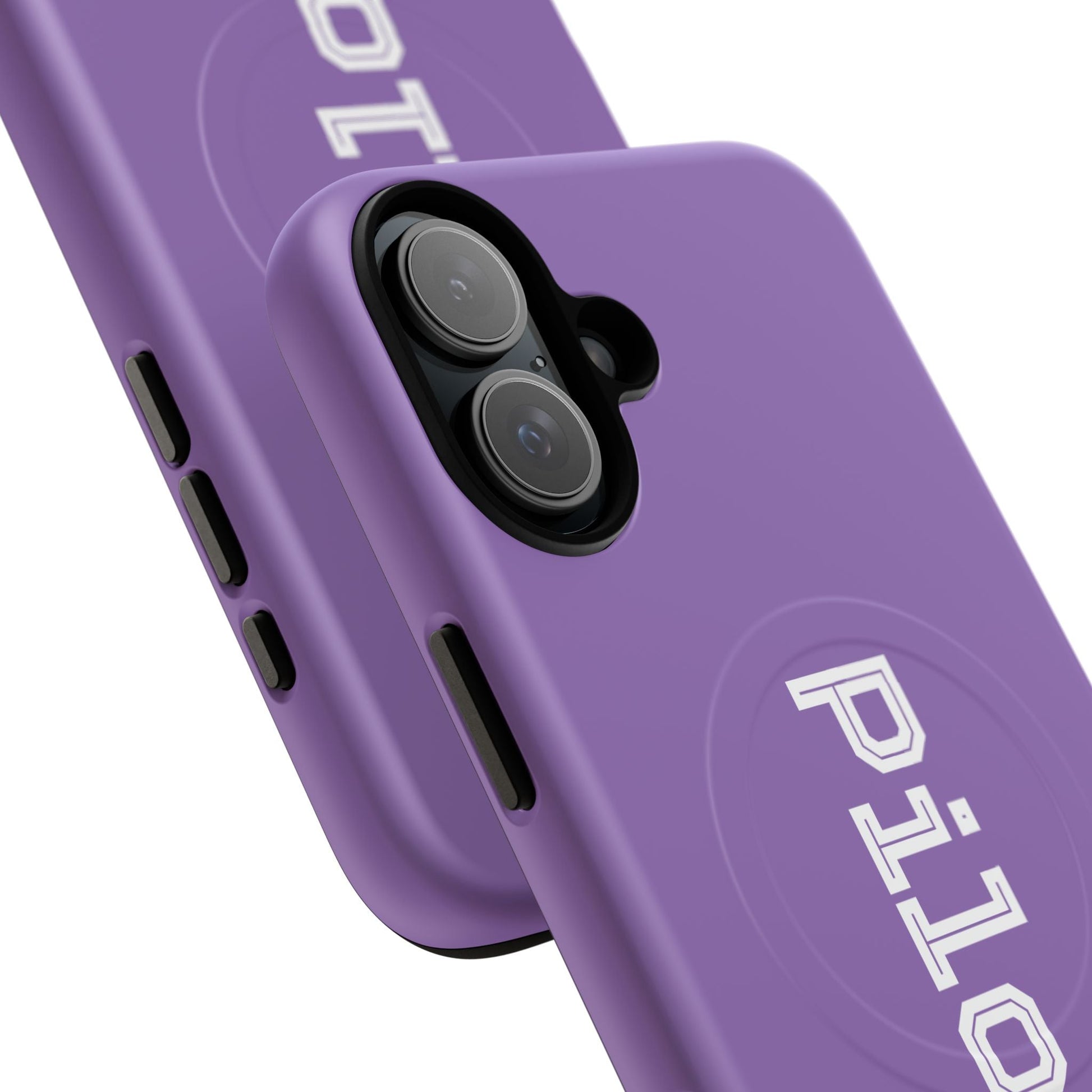 Tough Magnetic iPhone Cases Piloti in light purple Printify