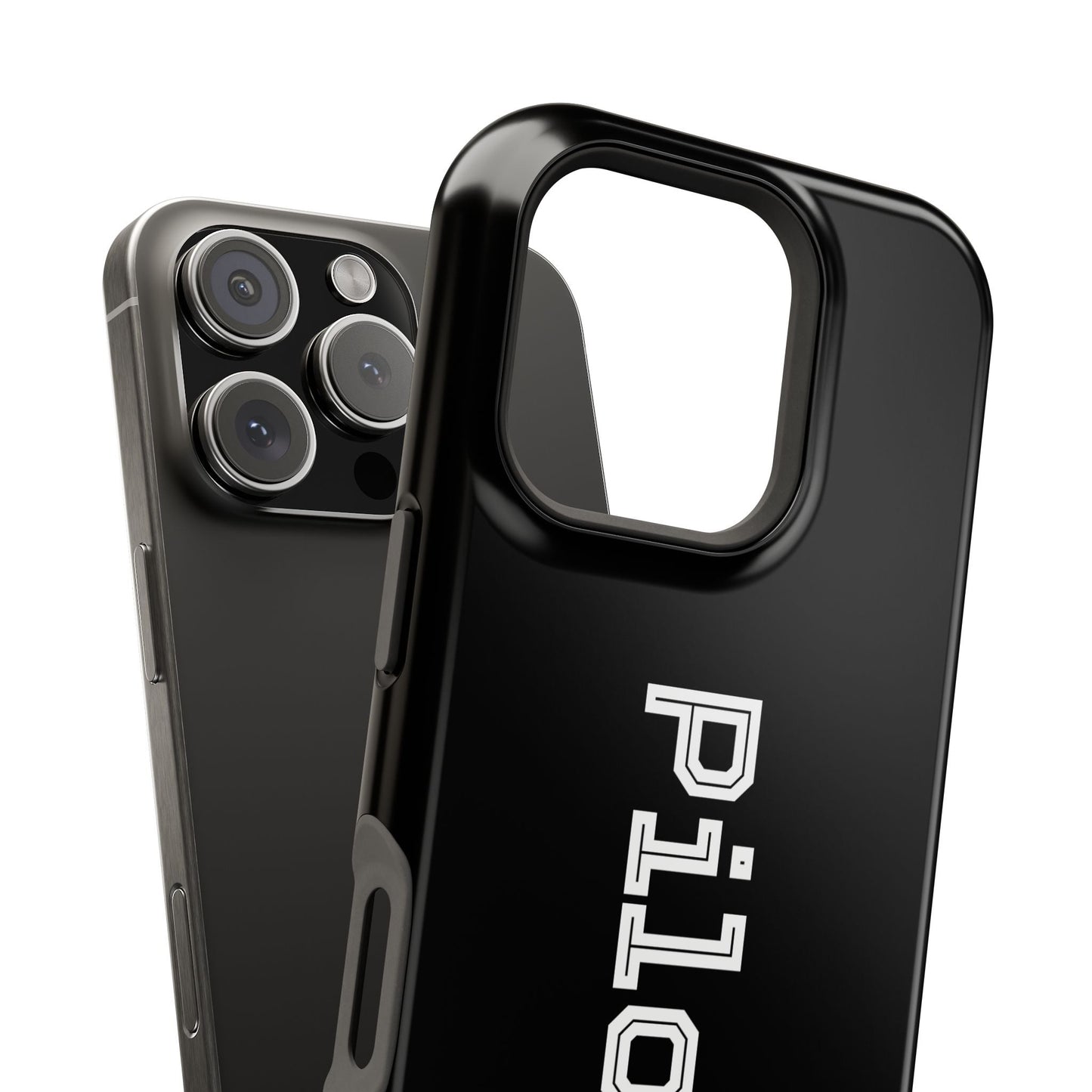 Impact-Resistant Smartphone Cases in black Printify