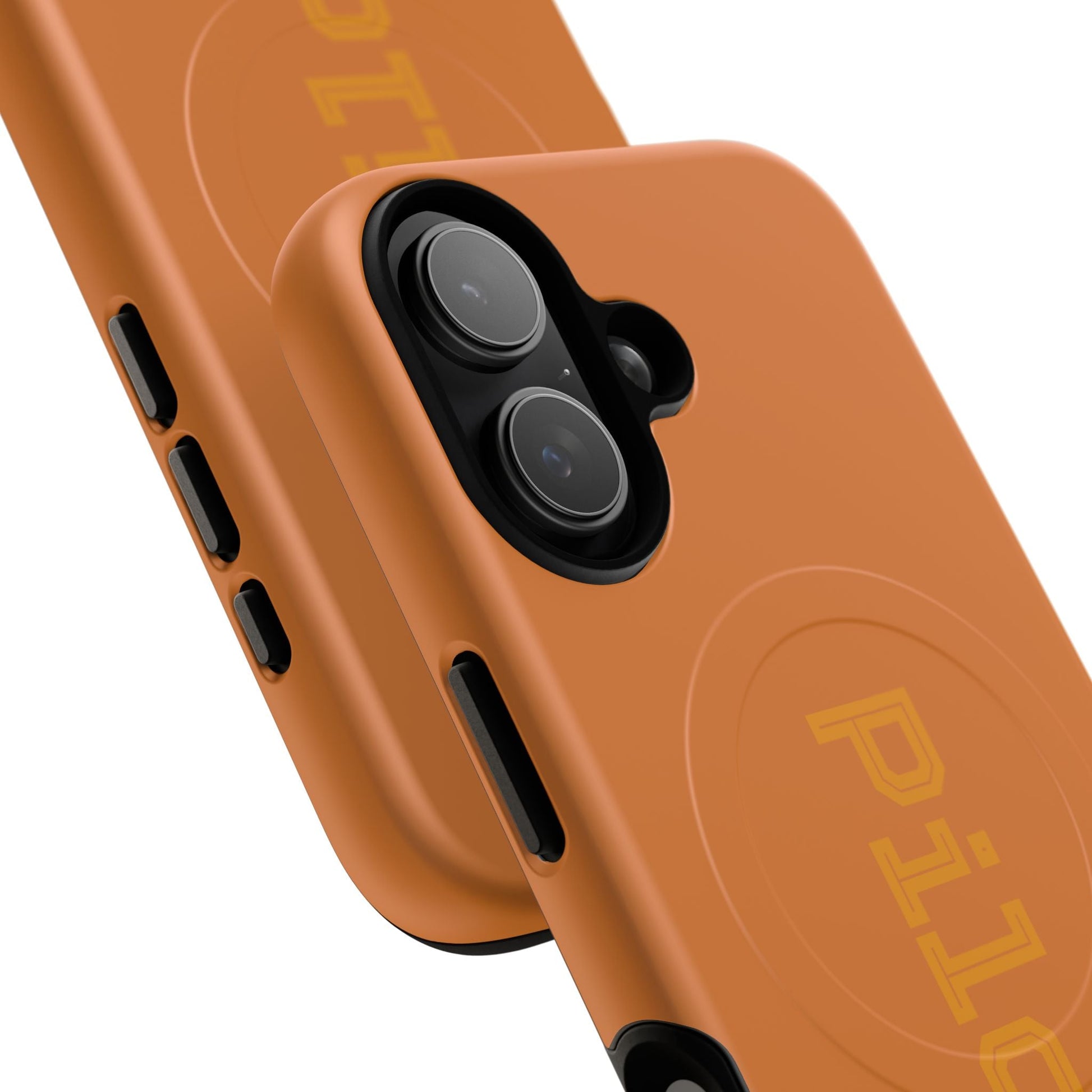 Tough Magnetic iPhone Cases Piloti in orange Printify