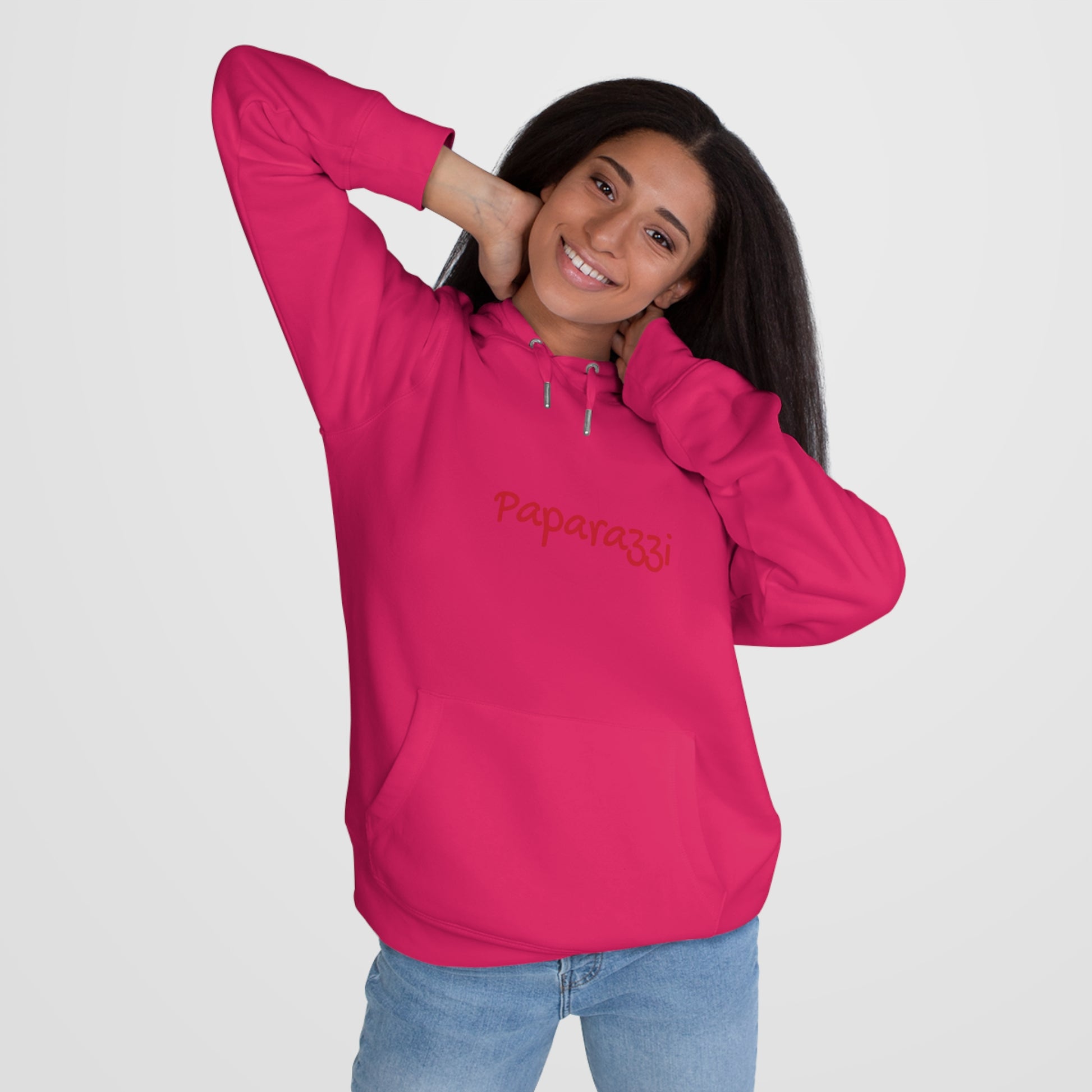 Magneta Paparazzi Dark Red Hoodie Printify