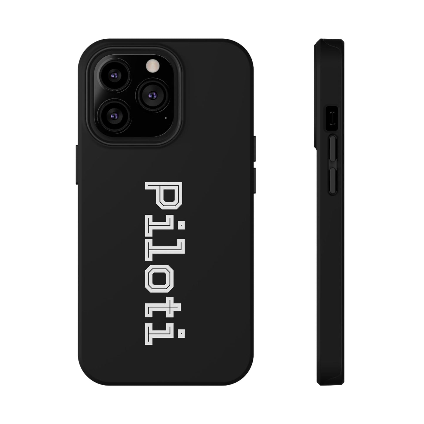 Impact-Resistant Smartphone Cases in black Printify