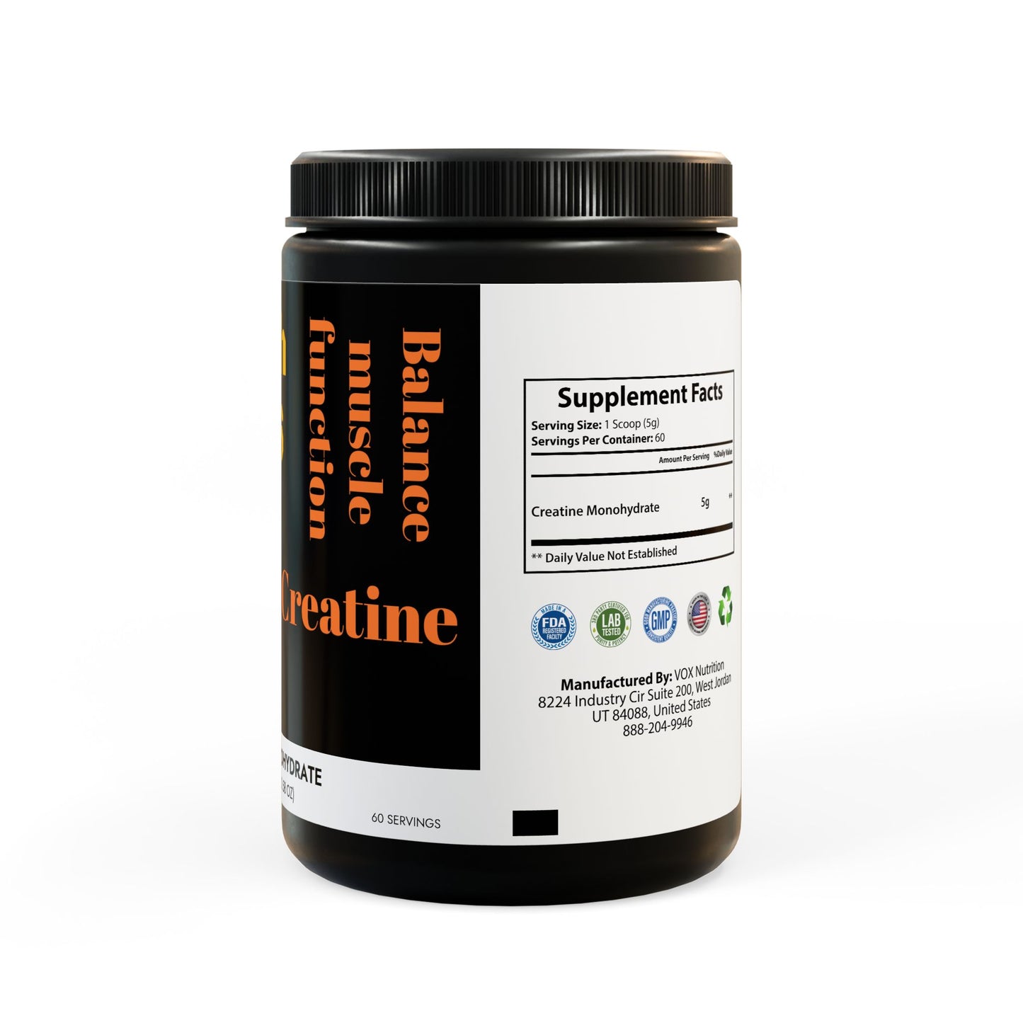 Creatine Monohydrate Supplement