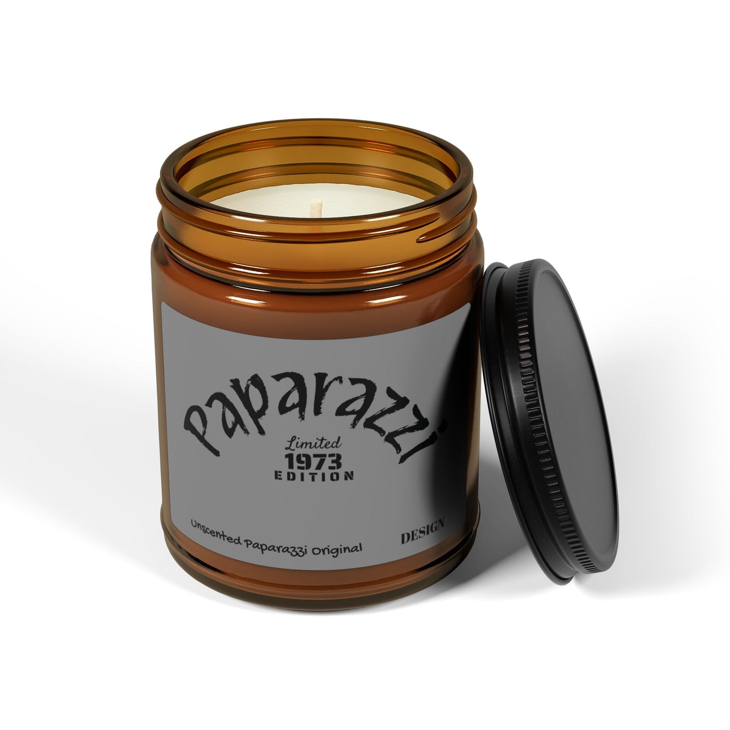 Scented Soy Candle Unscented Printify