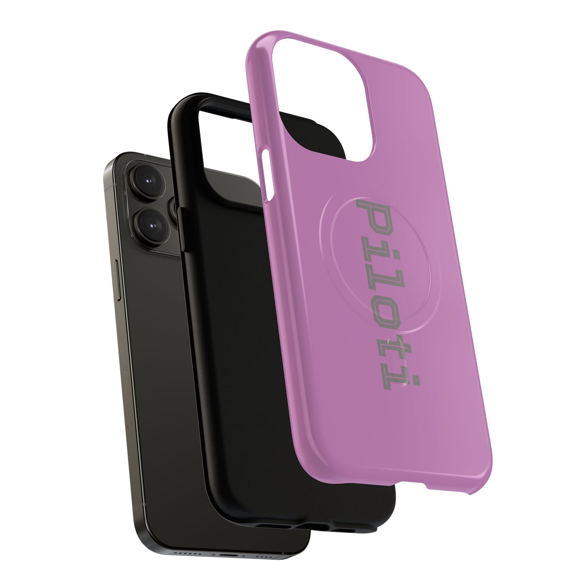 Tough Magnetic iPhone Cases Piloti in pink Printify