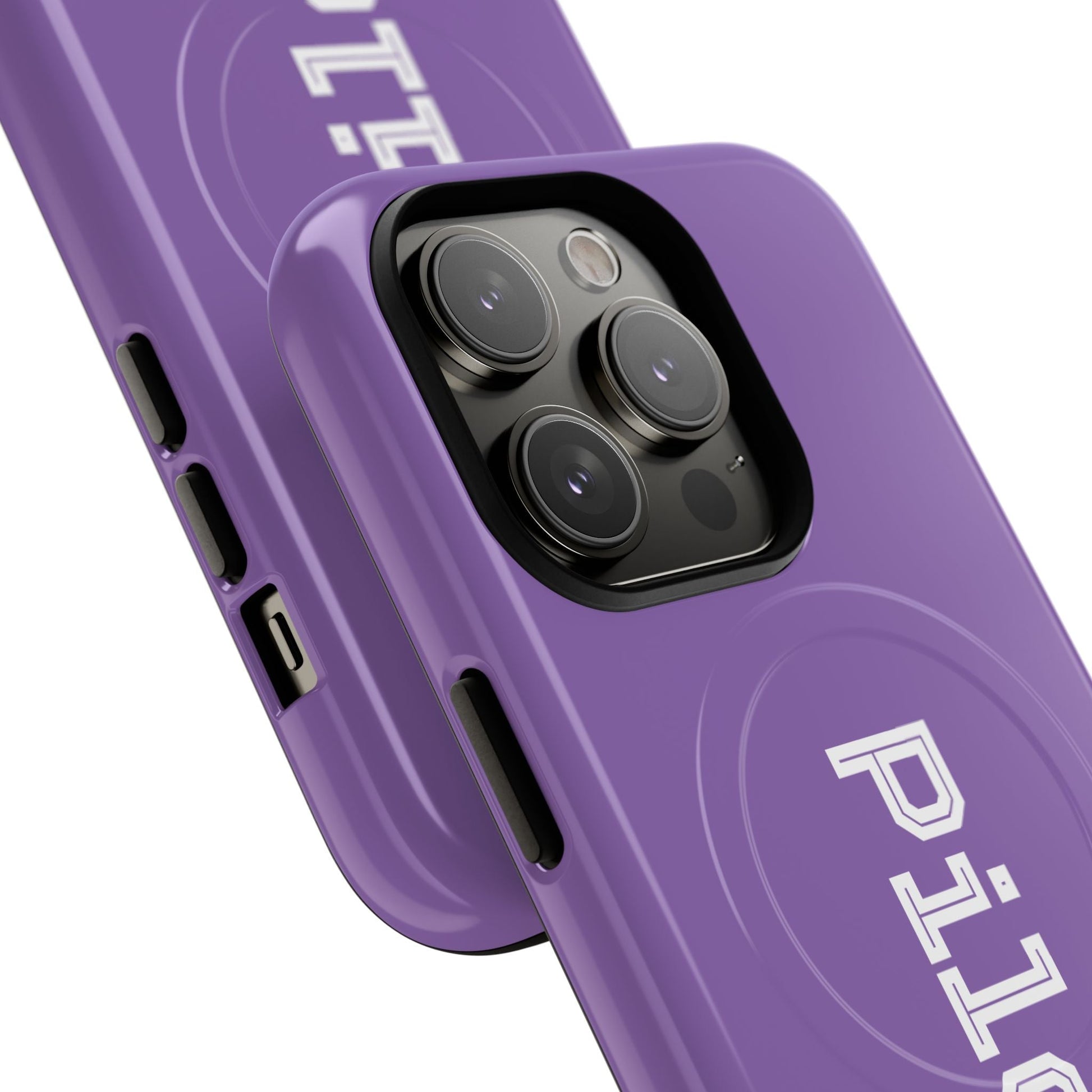 Tough Magnetic iPhone Cases Piloti in light purple Printify