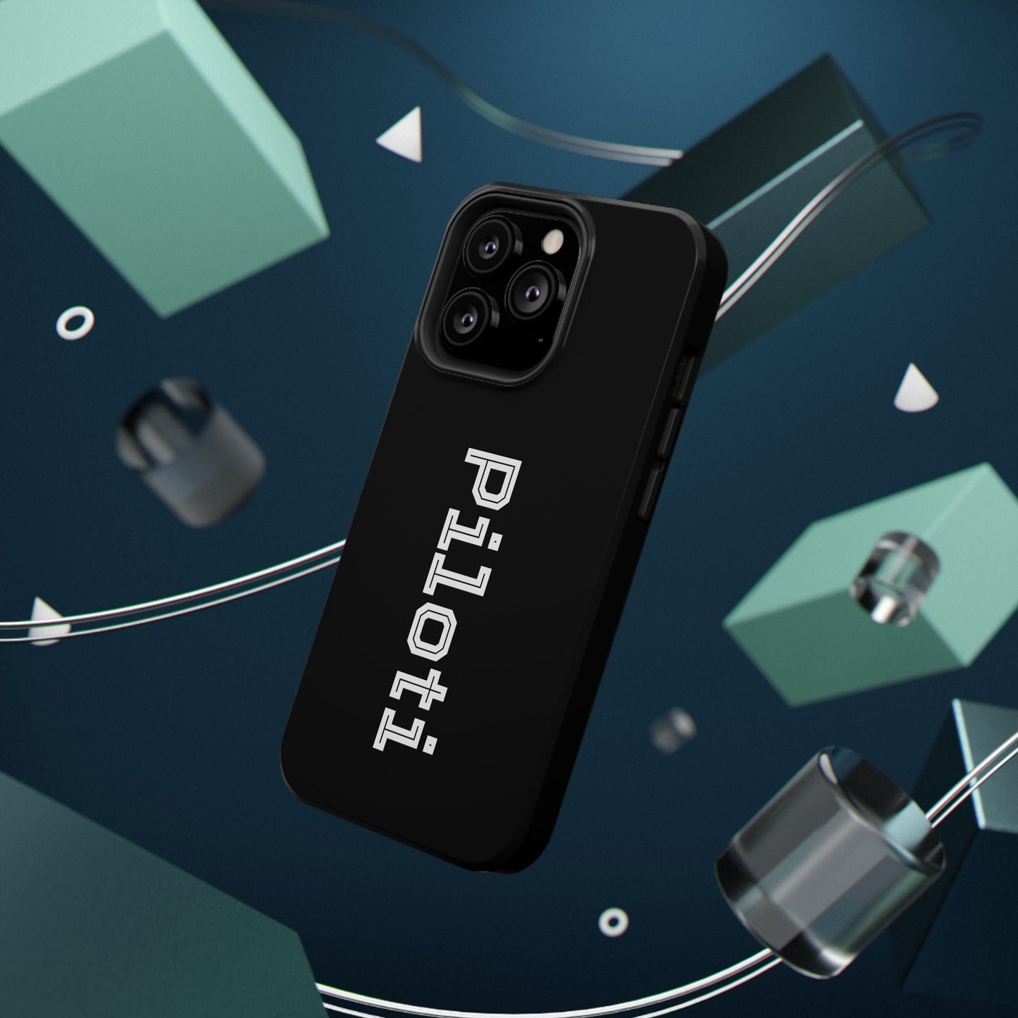Impact-Resistant Smartphone Cases in black Printify
