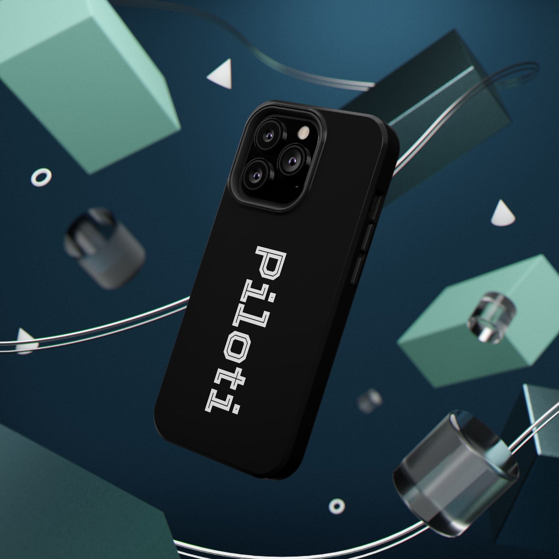 Impact-Resistant Smartphone Cases in black Printify