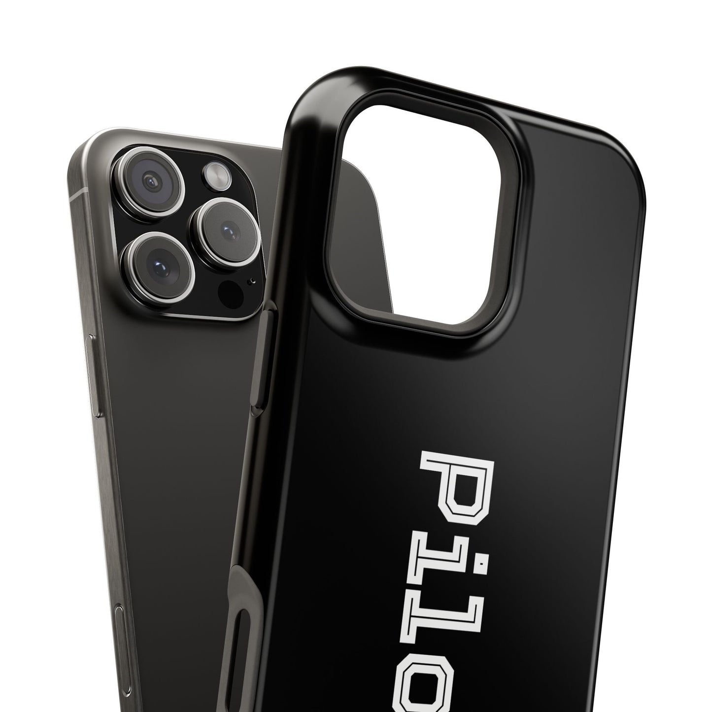 Impact-Resistant Smartphone Cases in black Printify