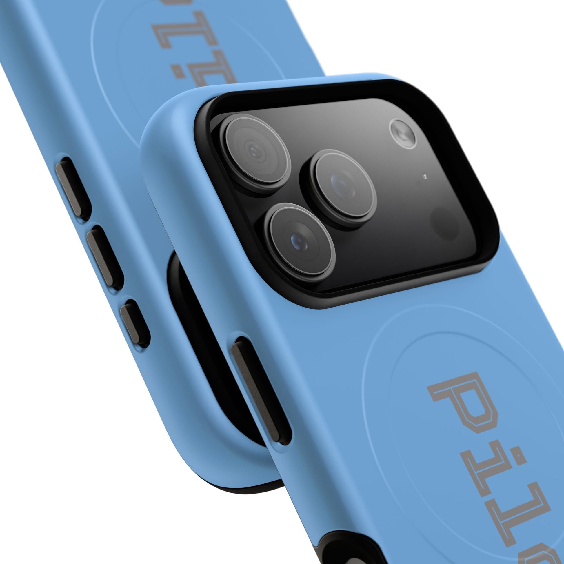 Tough Magnetic iPhone Cases Piloti in skyblue made in matt and gloss finish - UpNorth SPORTS
