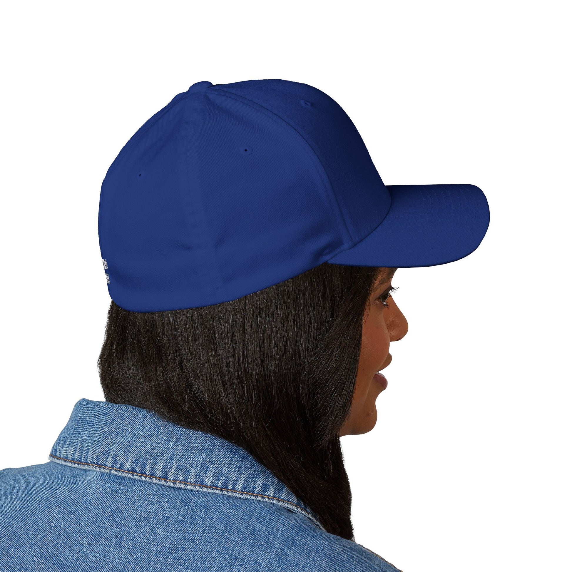 POS White Logo Closed Back Cap Printify