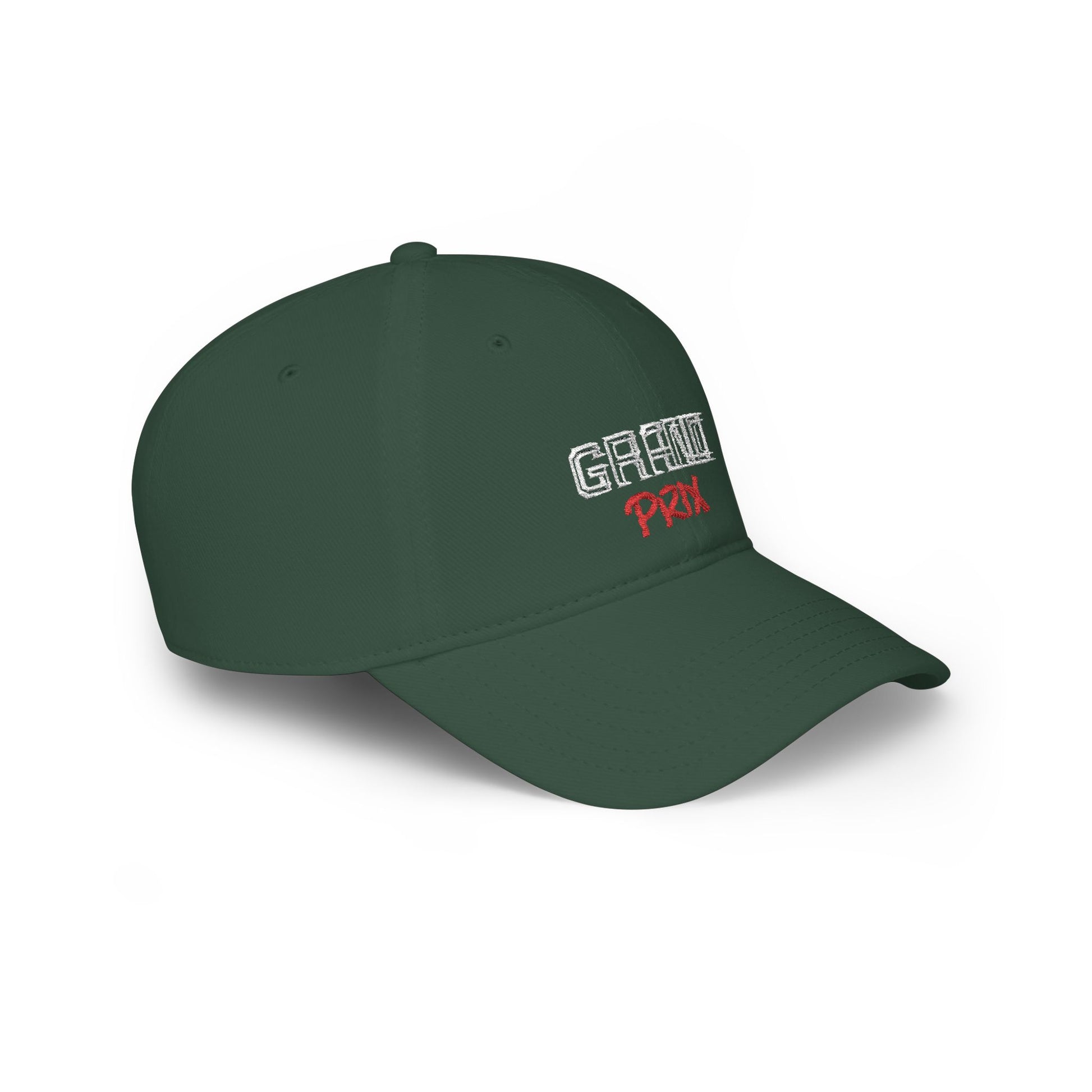 Dark Green Le Mans Grand Prix Baseball Cap right side - UpNorth SPORT