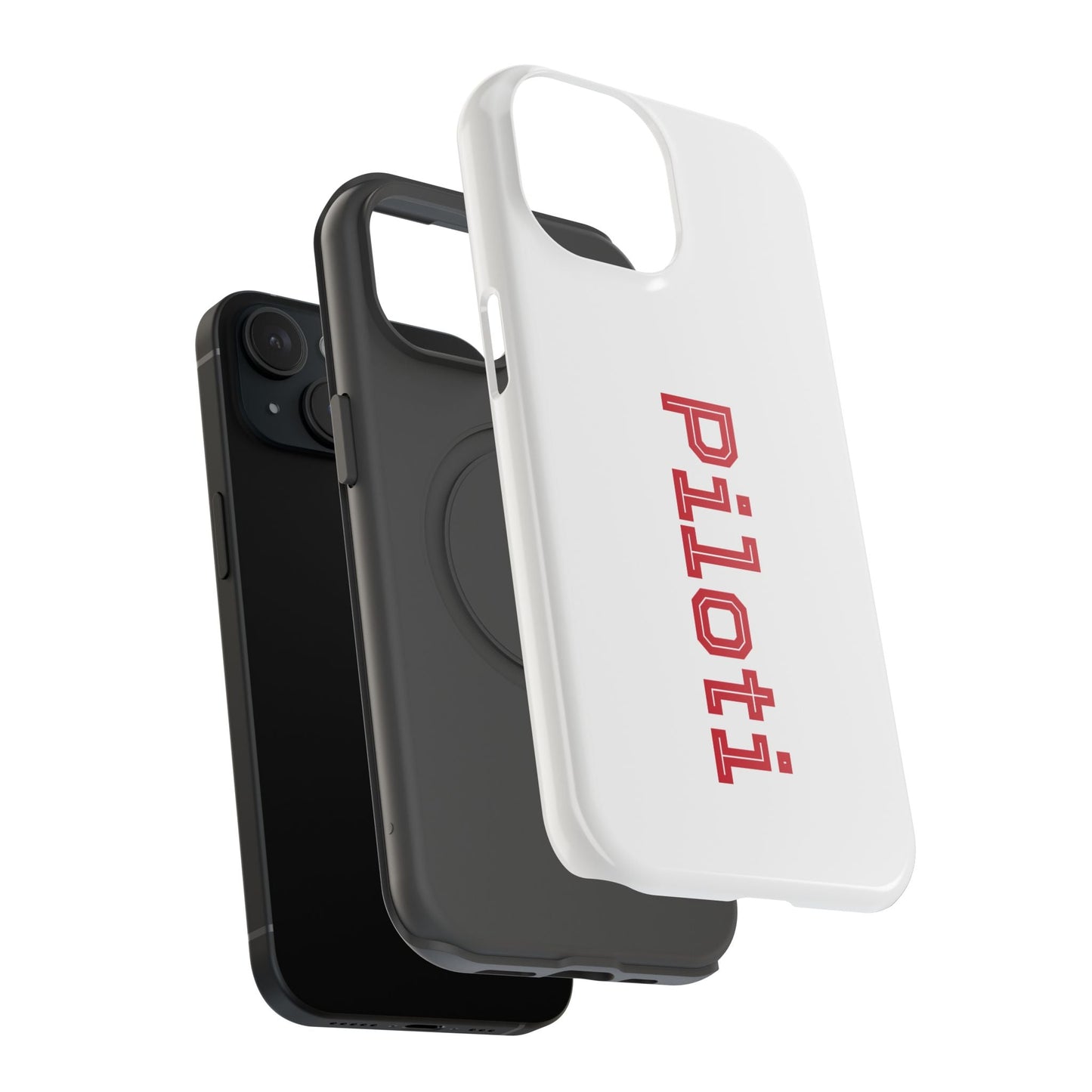 Impact-Resistant Smartphone Cases in white Printify