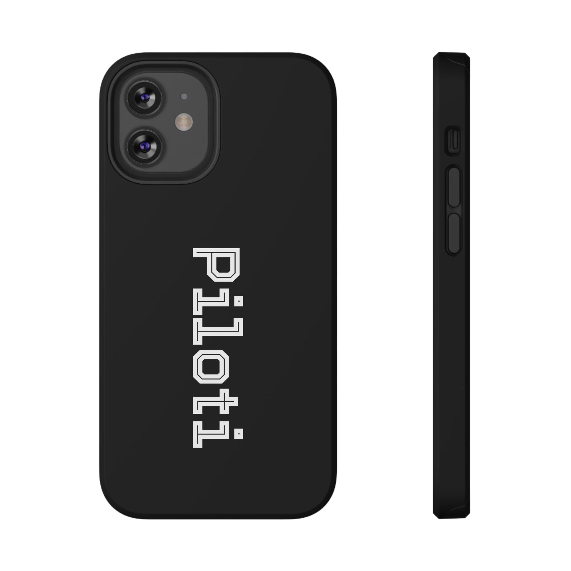 Impact-Resistant Smartphone Cases in black Printify