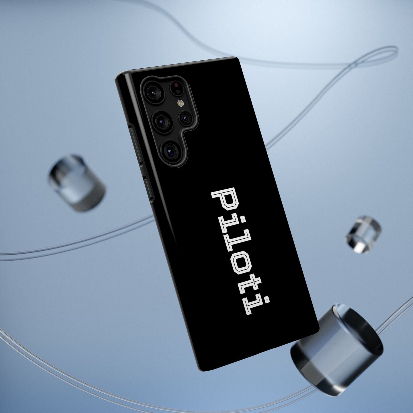 Impact-Resistant Smartphone Cases in black Printify