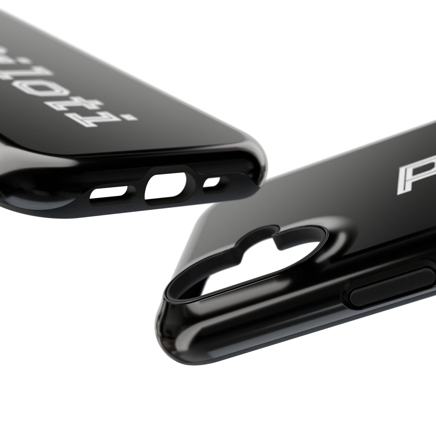 Impact-Resistant Smartphone Cases in black Printify