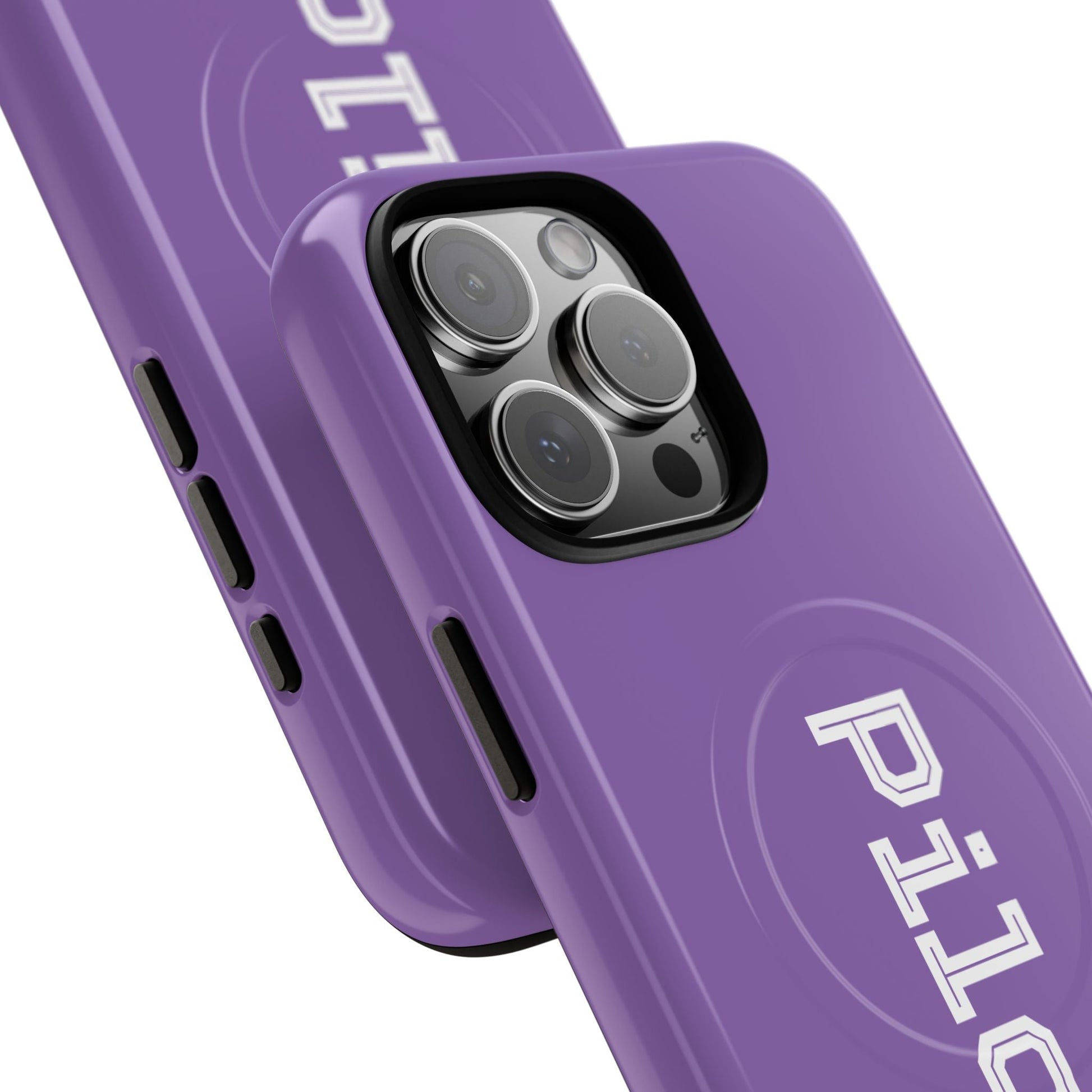 Tough Magnetic iPhone Cases Piloti in light purple Printify
