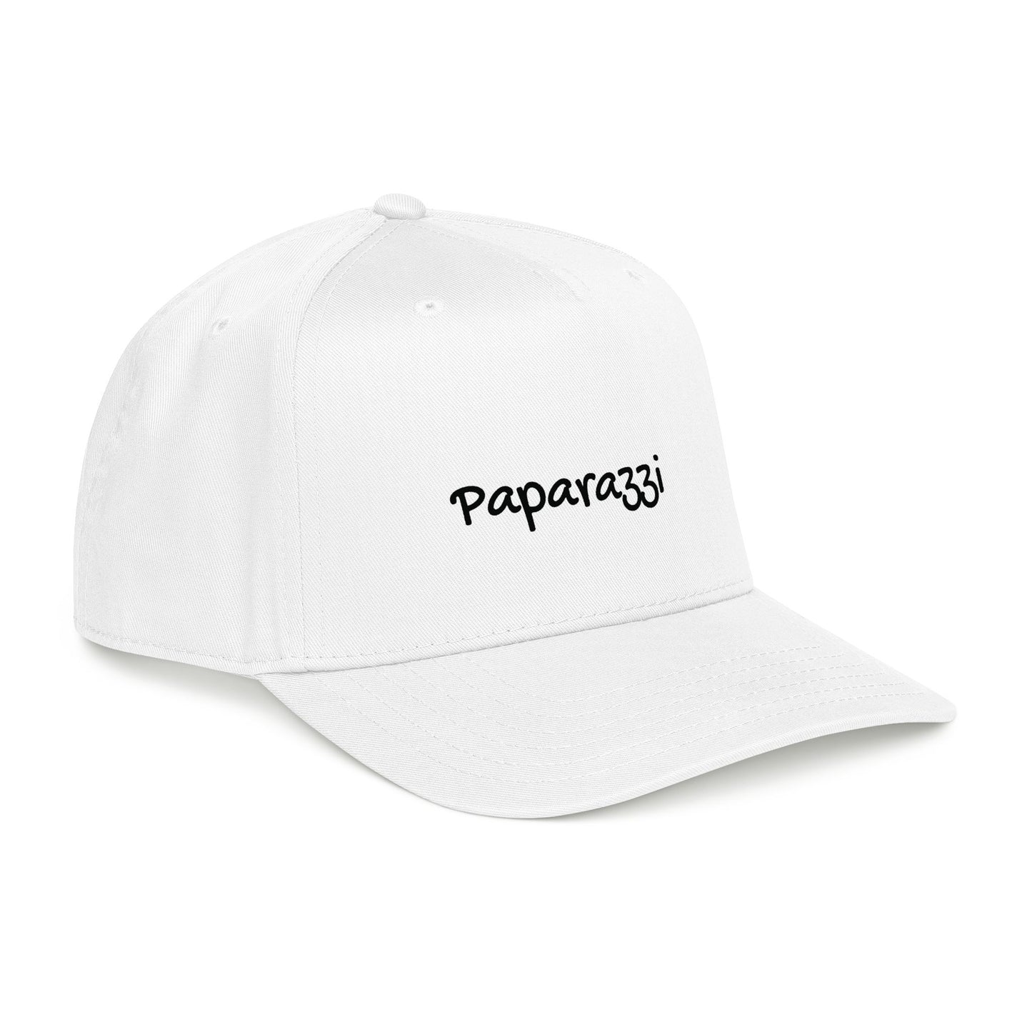 Paparazzi Mid Profile White Baseball Cap Printify