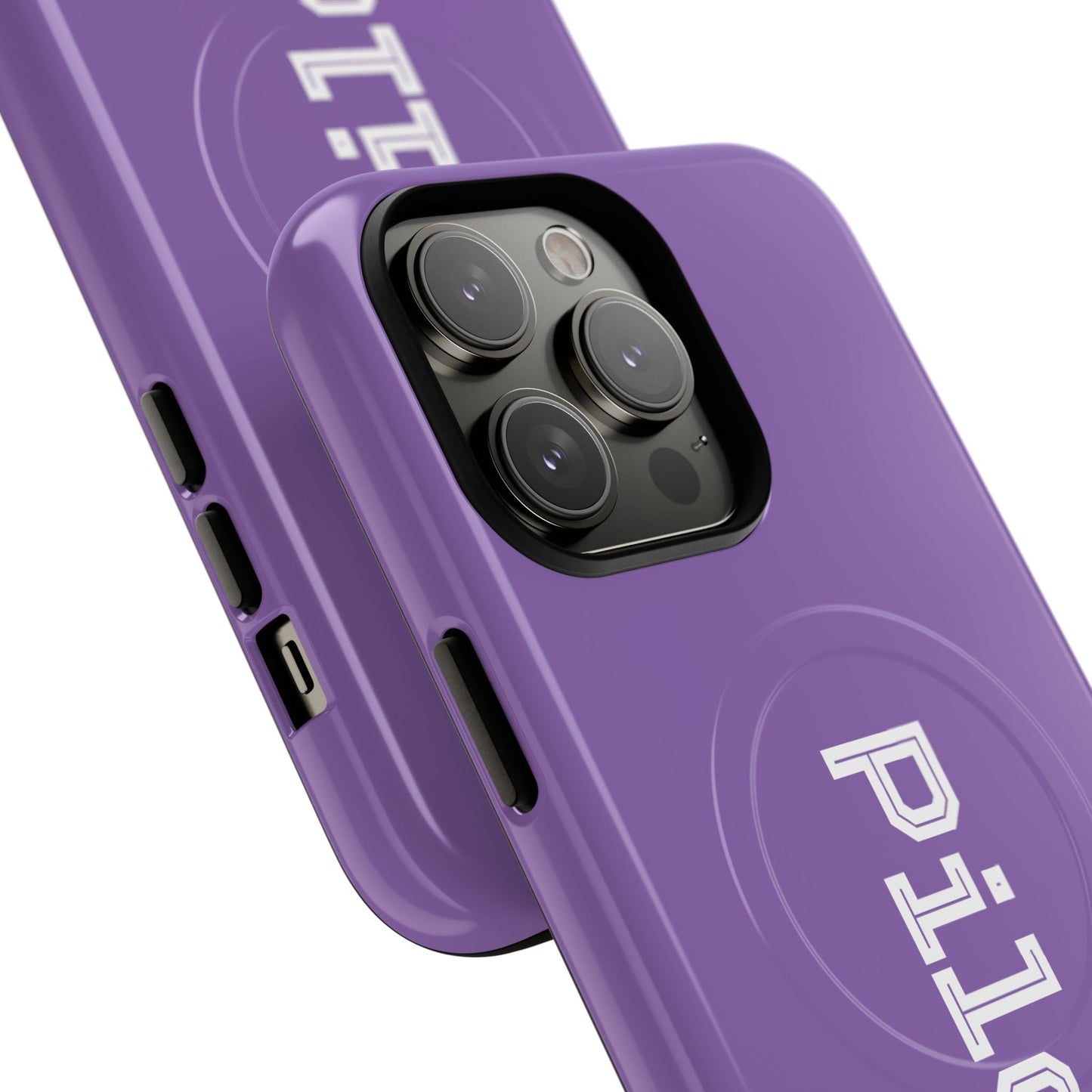 Tough Magnetic iPhone Cases Piloti in light purple Printify