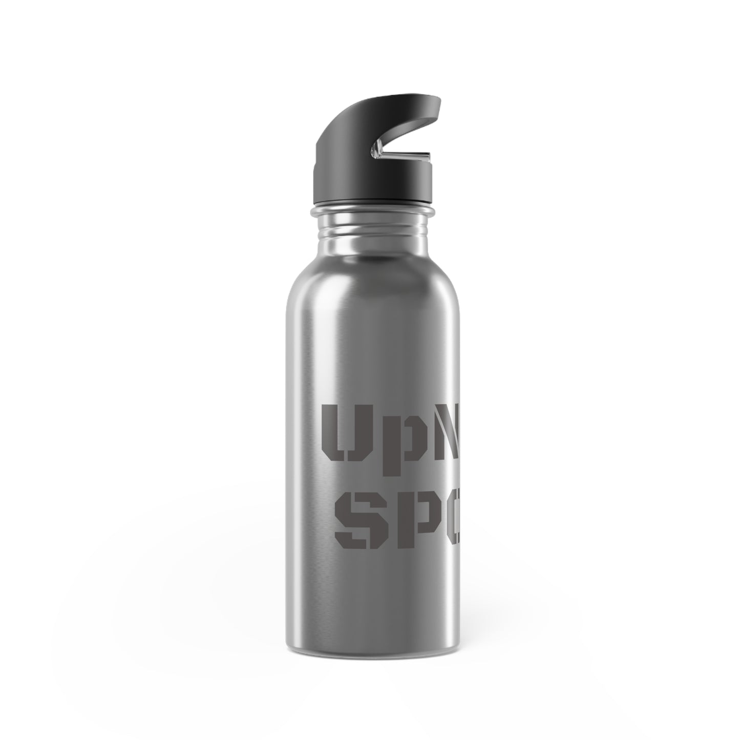 Drinking Bottle Stainless Steel Silver Grey UpNorth Sports