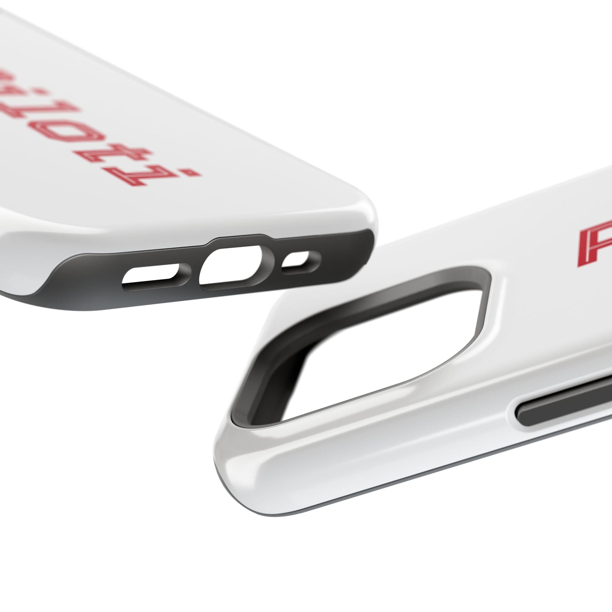 Impact-Resistant Smartphone Cases in white Printify