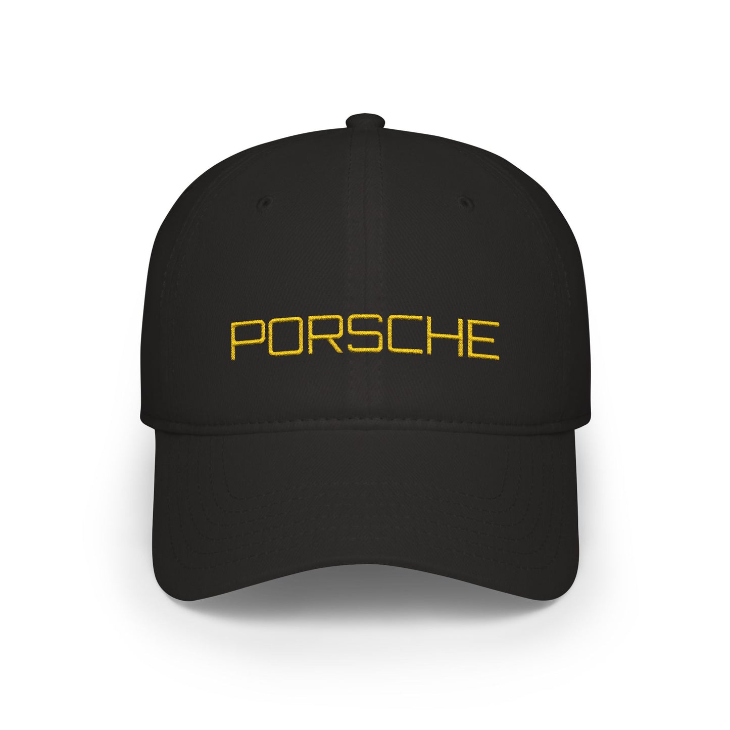Porsche Gold Baseball Cap Printify