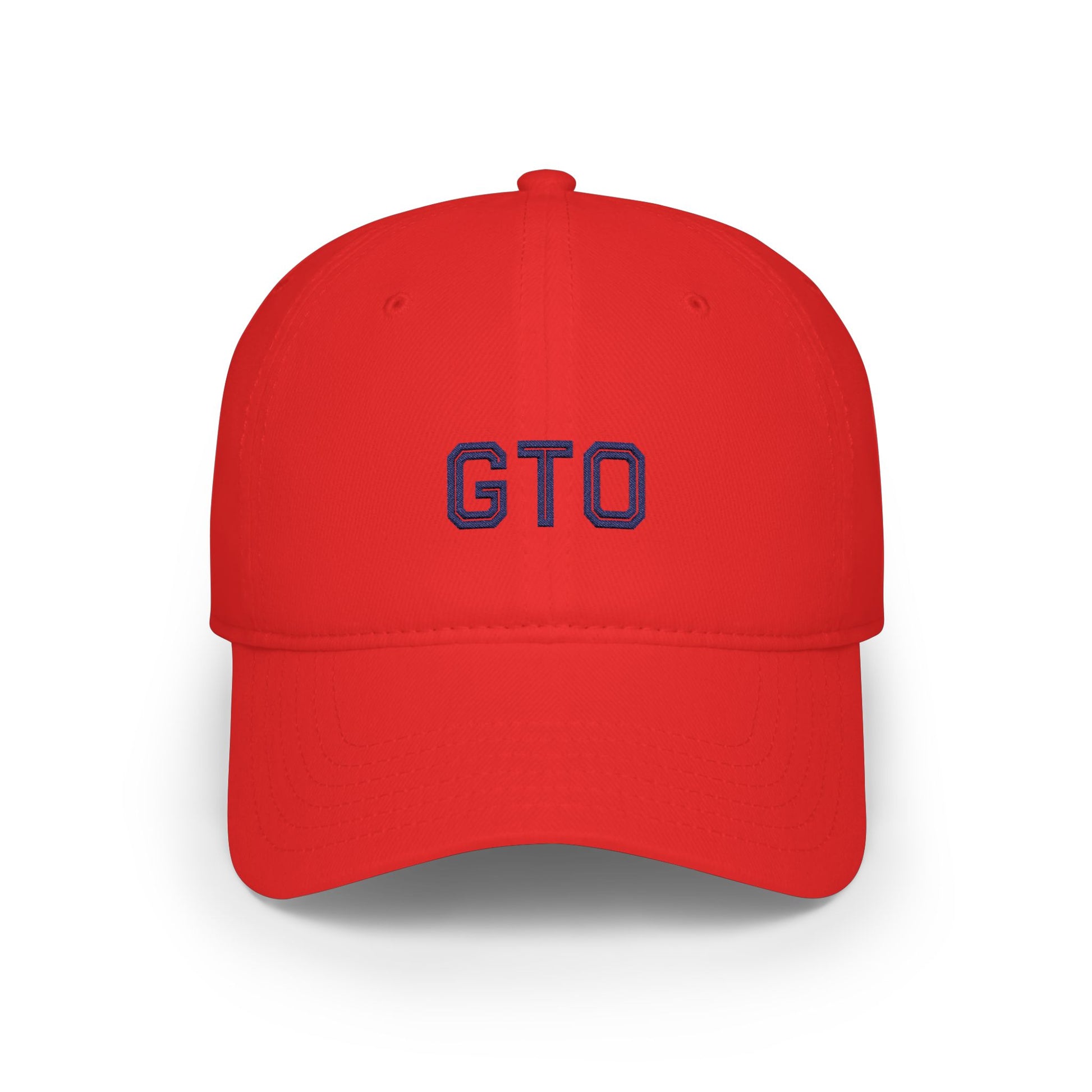 GTO Baseball Cap Navy Embroidery Printify