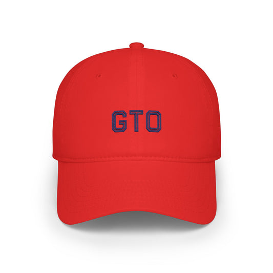 GTO Baseball Cap Navy Embroidery Printify