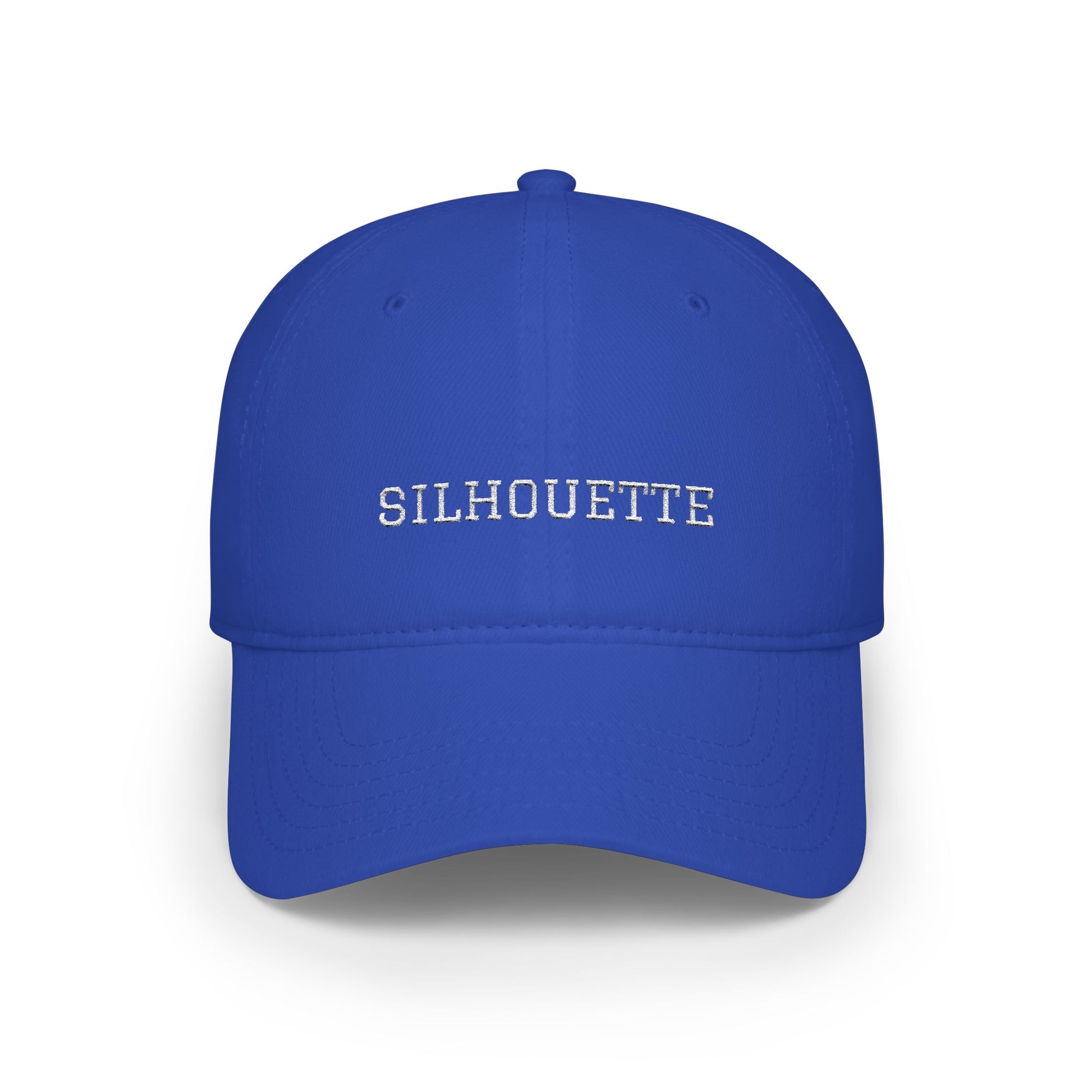 Royal Paparazzi Silhouette White Baseball Cap front - Paparazzi Original