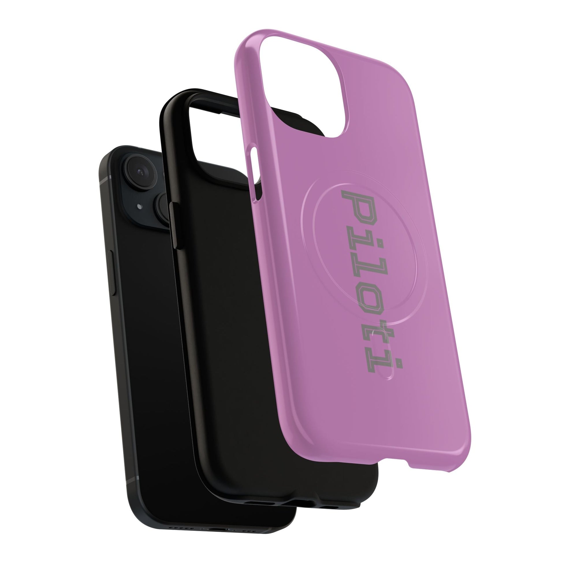 Tough Magnetic iPhone Cases Piloti in pink Printify