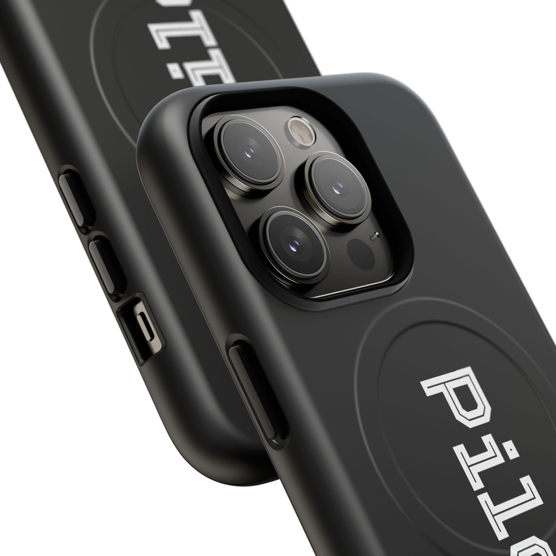 Tough Magnetic iPhone Cases Piloti in black Printify