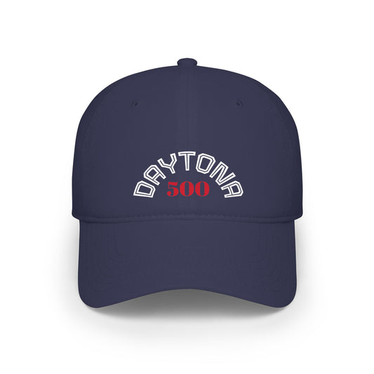 Baseball Cap Daytona 500 dark navy and white and dark red