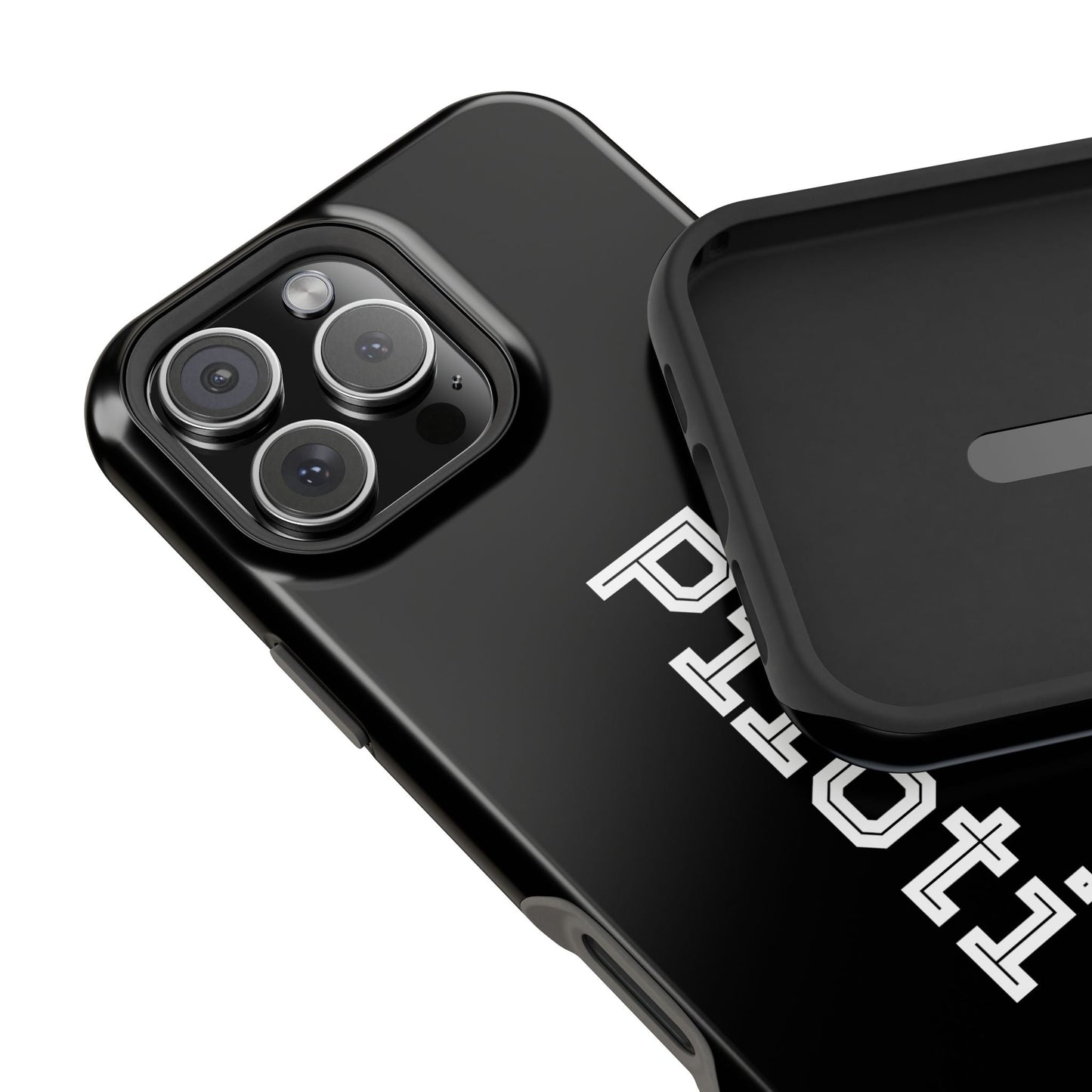 Impact-Resistant Smartphone Cases in black Printify