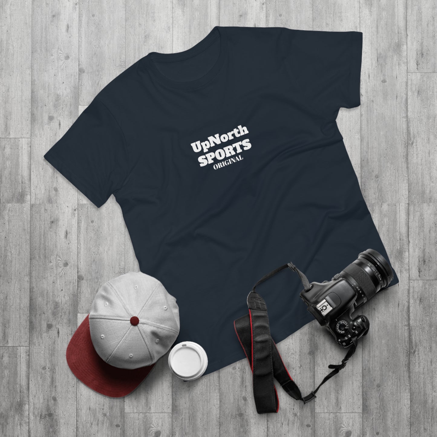 Men T-shirt UpNorth SPORTS navy with Vin Diesel tribute