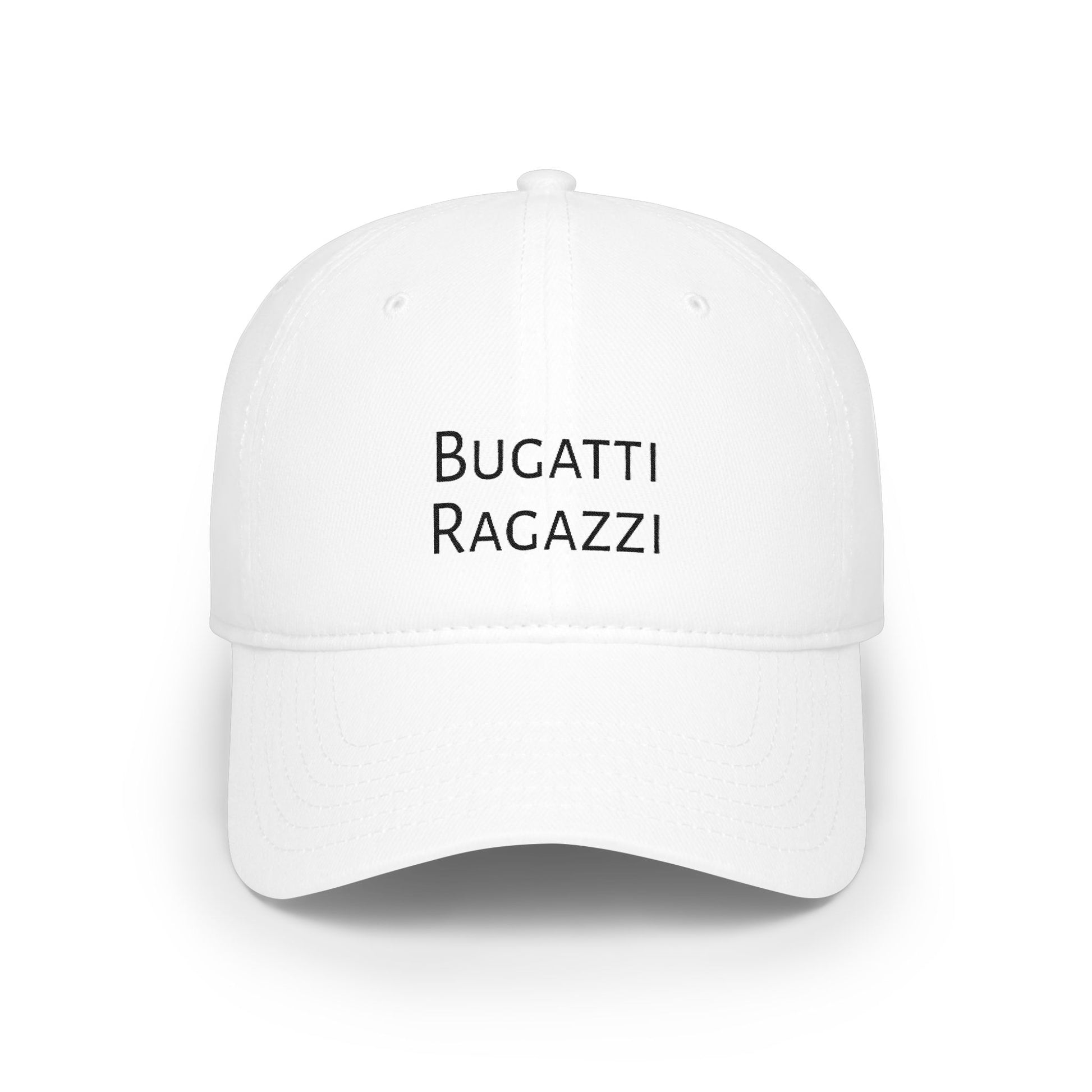 Bugatti Ragazzi Black Baseball Cap Printify