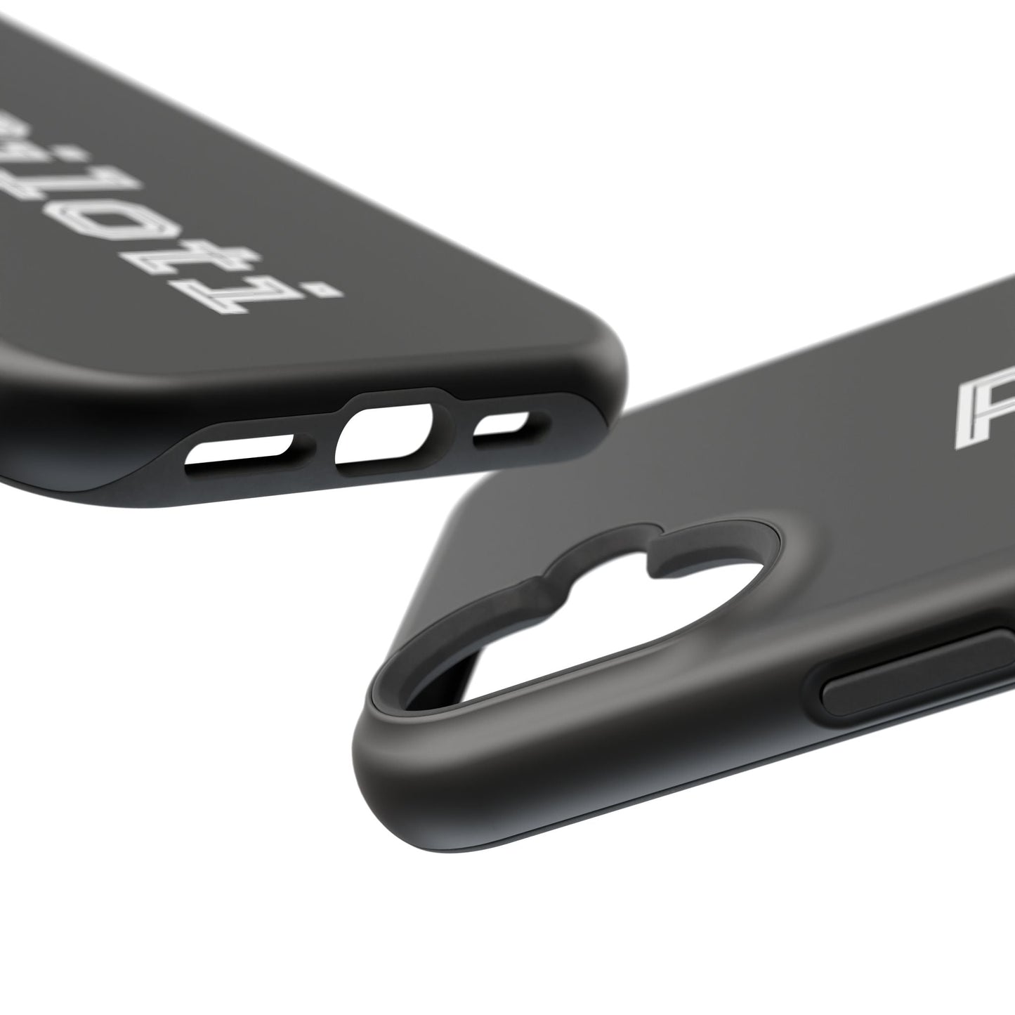 Impact-Resistant Smartphone Cases in black Printify