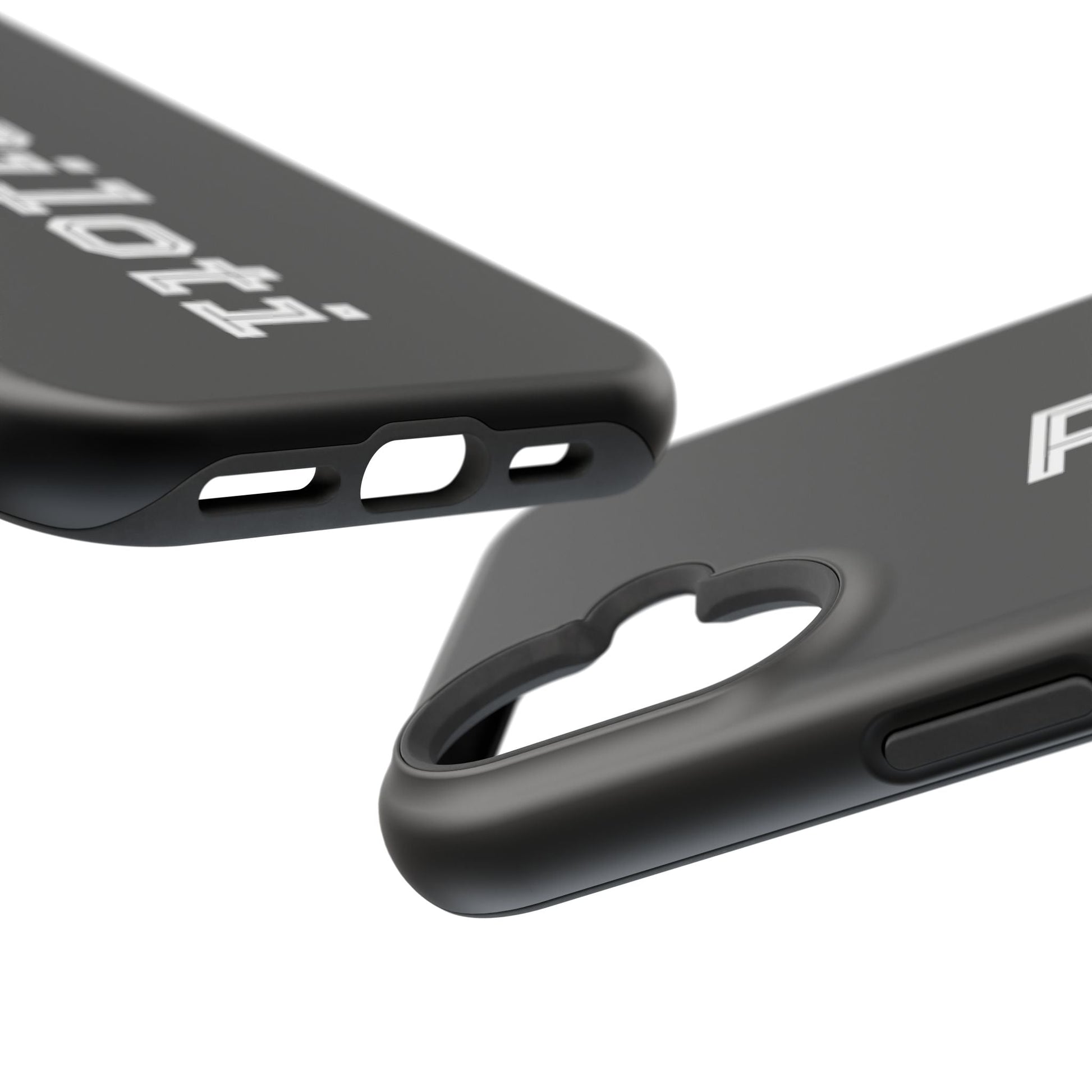 Impact-Resistant Smartphone Cases in black Printify