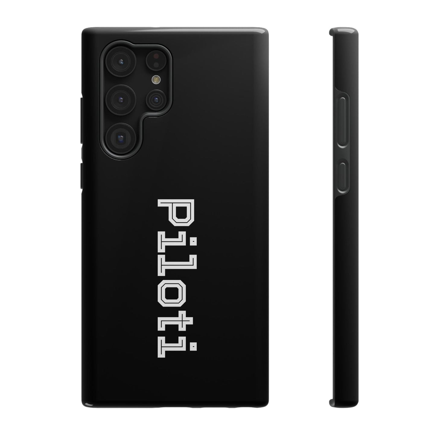 Impact-Resistant Smartphone Cases in black Printify