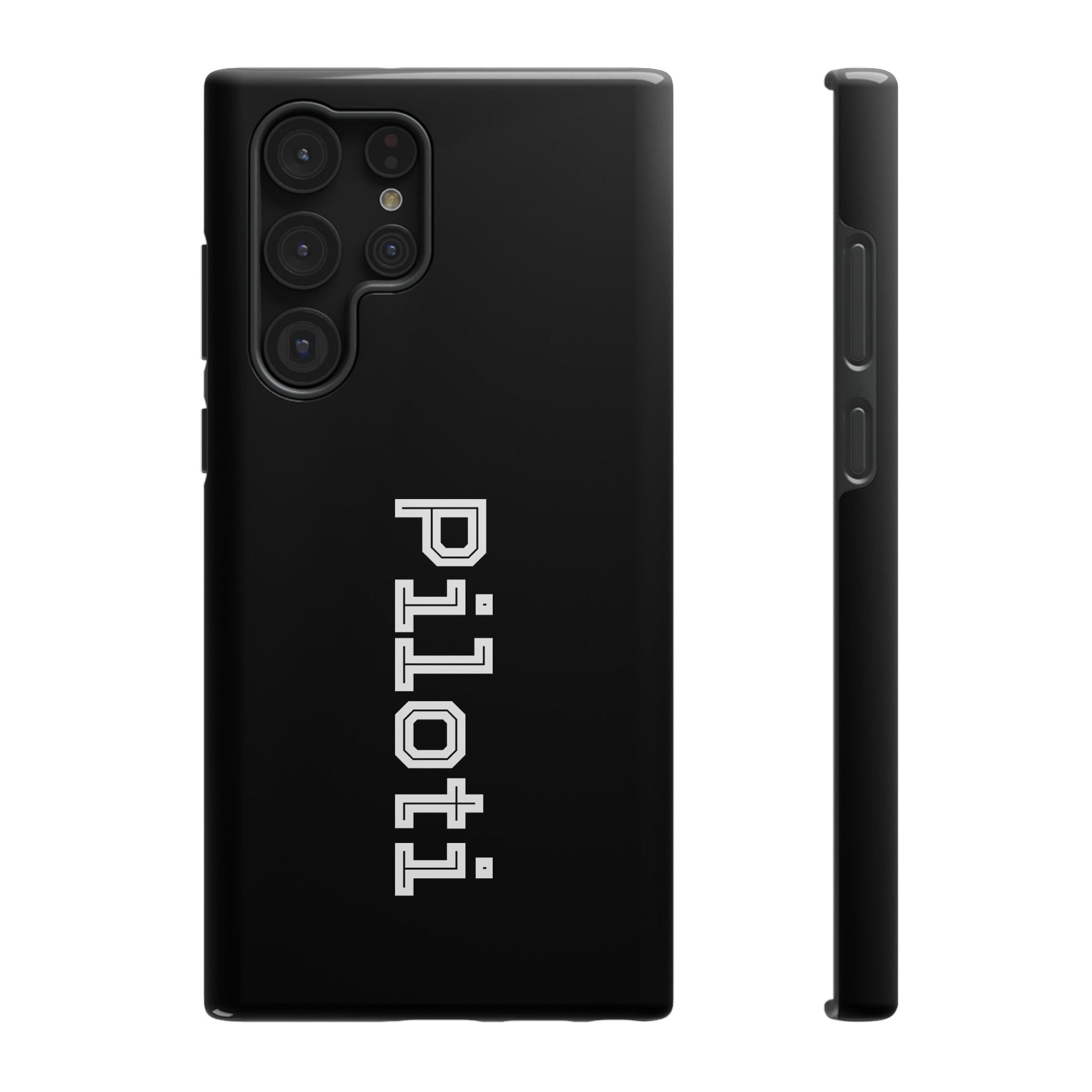Impact-Resistant Smartphone Cases in black Printify