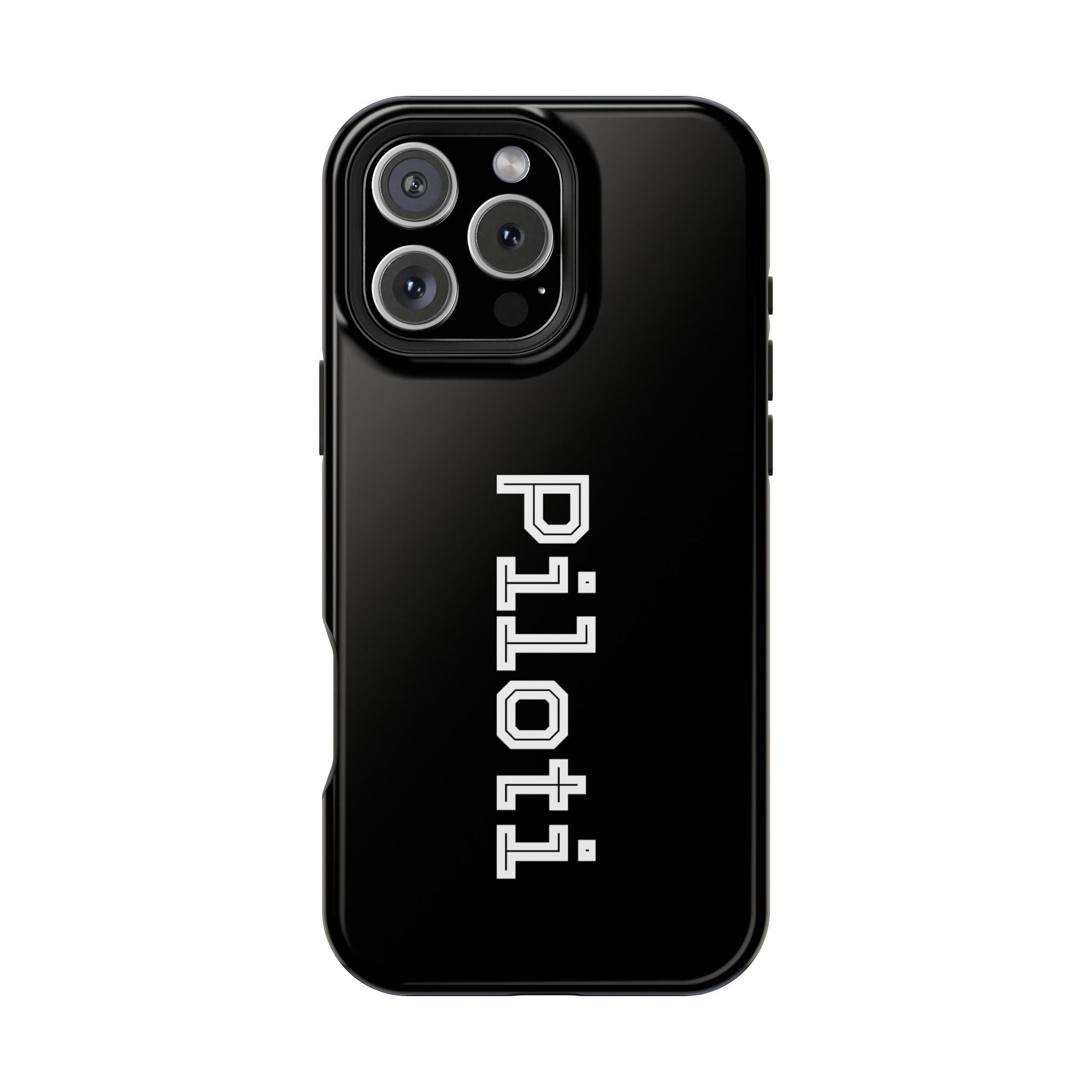 Impact-Resistant Smartphone Cases in black Printify
