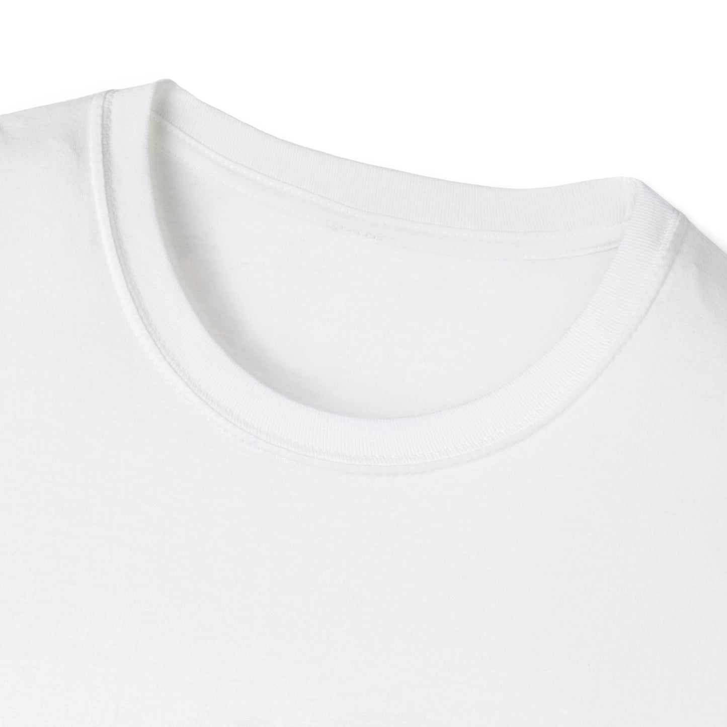Unisex T-Shirt black on white neckline - UpNorth SPORTS