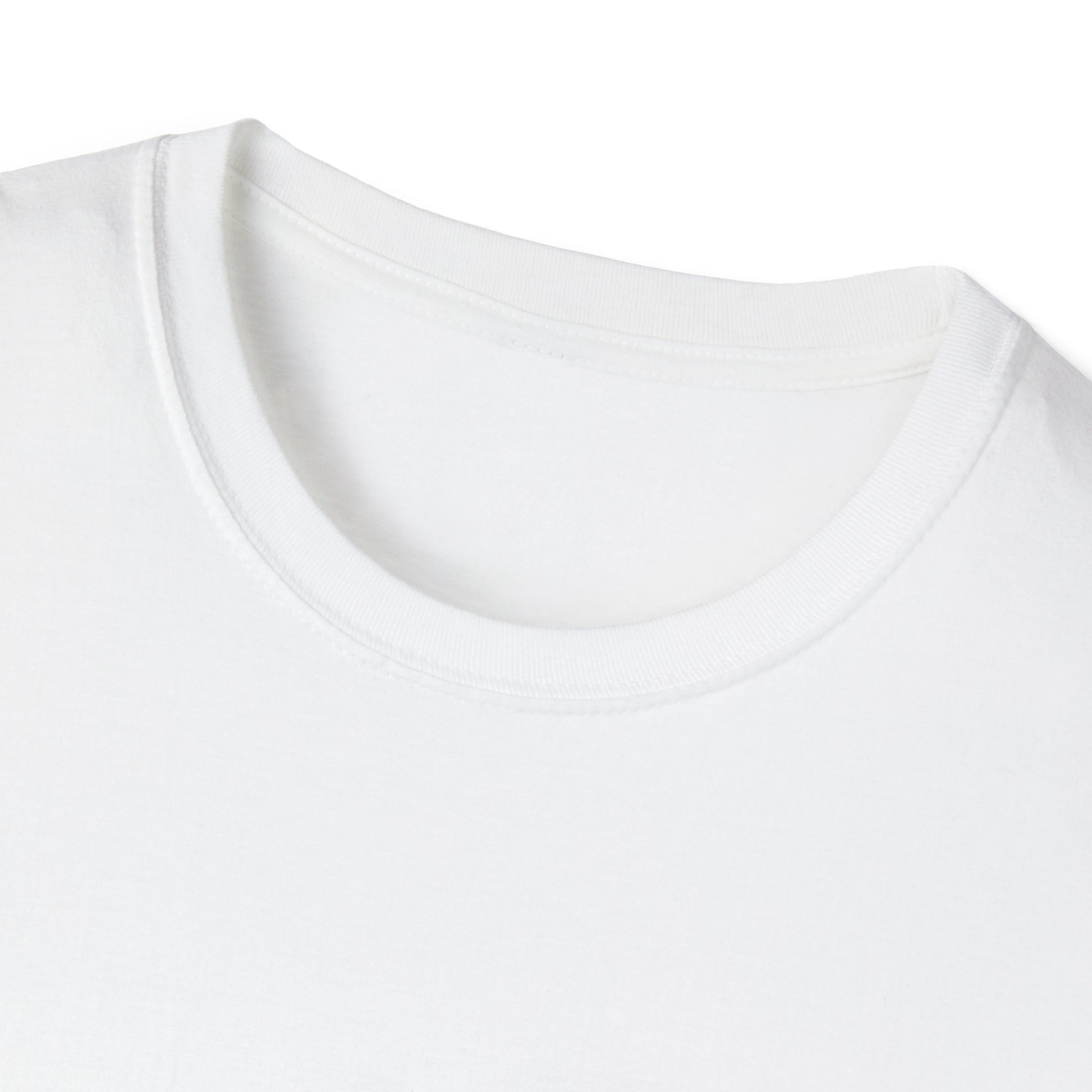 Unisex T-Shirt black on white neckline - UpNorth SPORTS