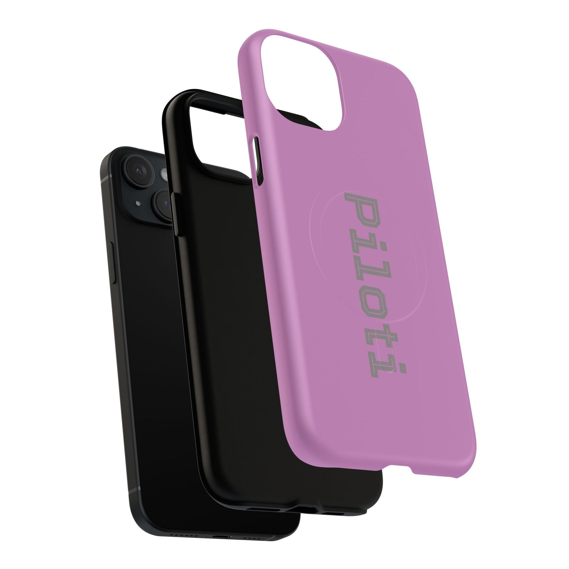Tough Magnetic iPhone Cases Piloti in pink Printify