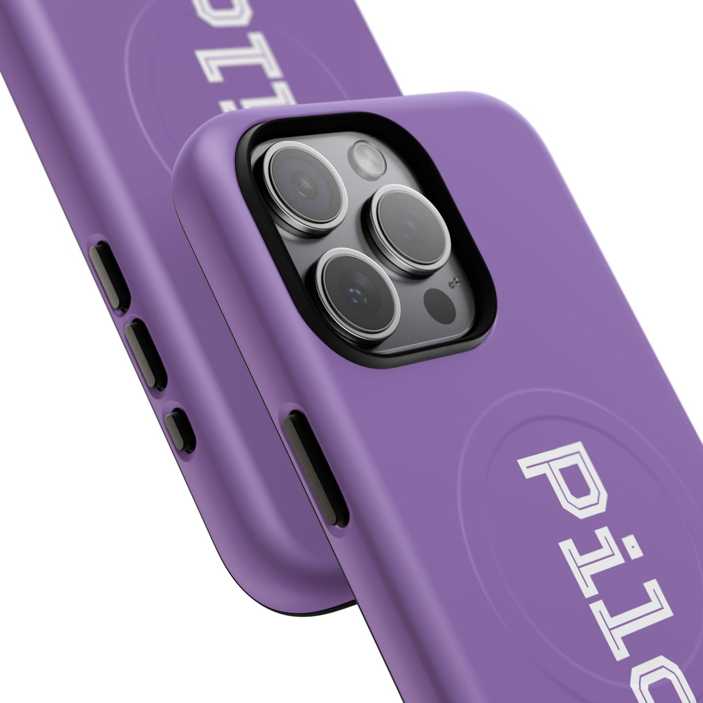 Tough Magnetic iPhone Cases Piloti in light purple Printify